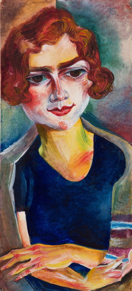 buntes Bild gemalt von Michel Majerus
