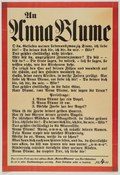 Kurt Schwitters An Anna Blume 1920