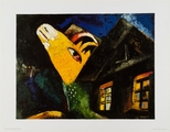 Marc Chagall Der Stall Gemlde 1917 Vollformat