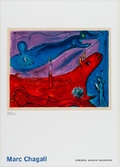 Marc Chagall Die Bastille 1954