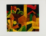 Paul Klee Landschaft mit Fahnen 1915