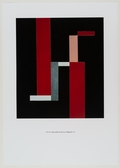 Walter Dexel Das groe rote H oder Collage H 1924